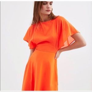Orange Zara Dress